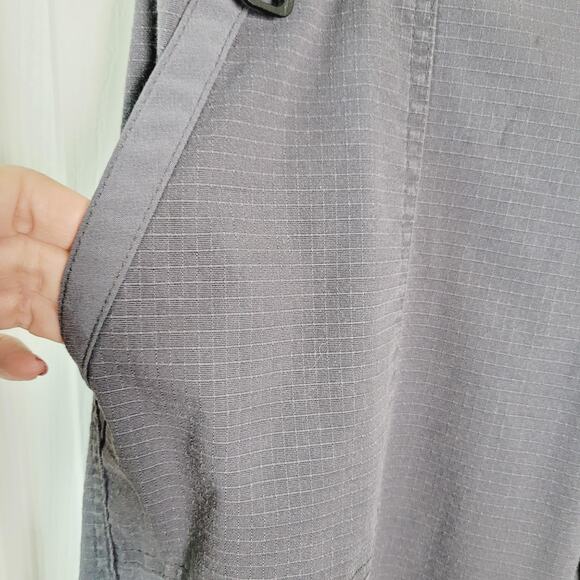 Carhartt Scrub Set Womens Large Top XL Pants Gray Rugged Flex Ripstop C51118 - Picture 12 of 16